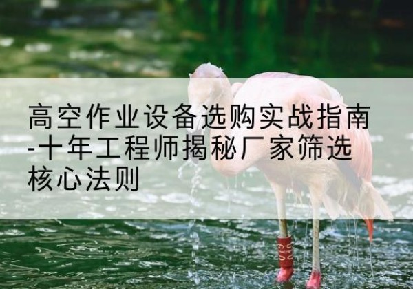 湘桥剪叉式升降机厂家-高空作业设备选购实战指南-十年工程师揭秘厂家筛选核心法则